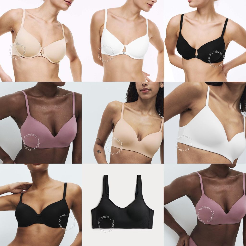 Original Marks & Spencer Body Invisibles Non Wired Wireless Sport Bra & Flexifit Wired Front Fasteni