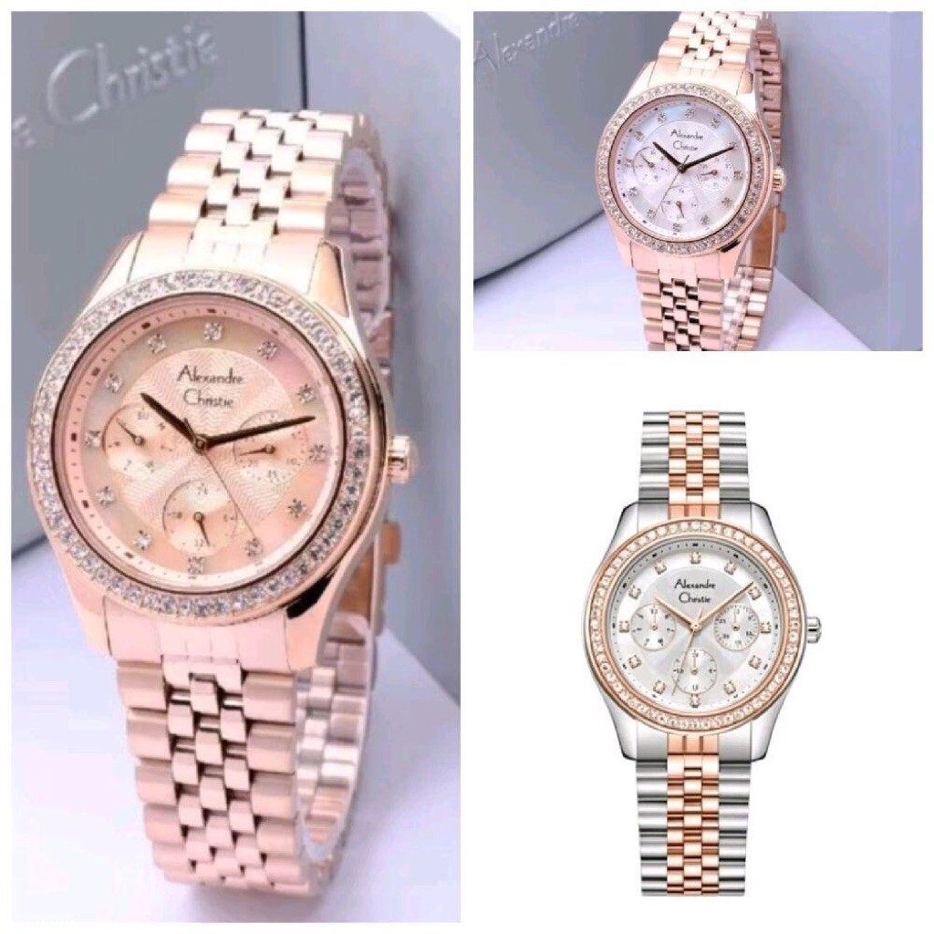 AC 2496BF JAM TANGAN WANITA ALEXANDRE CHRISTIE 2496BF / AC 2496 passion [ORIGINAL]w