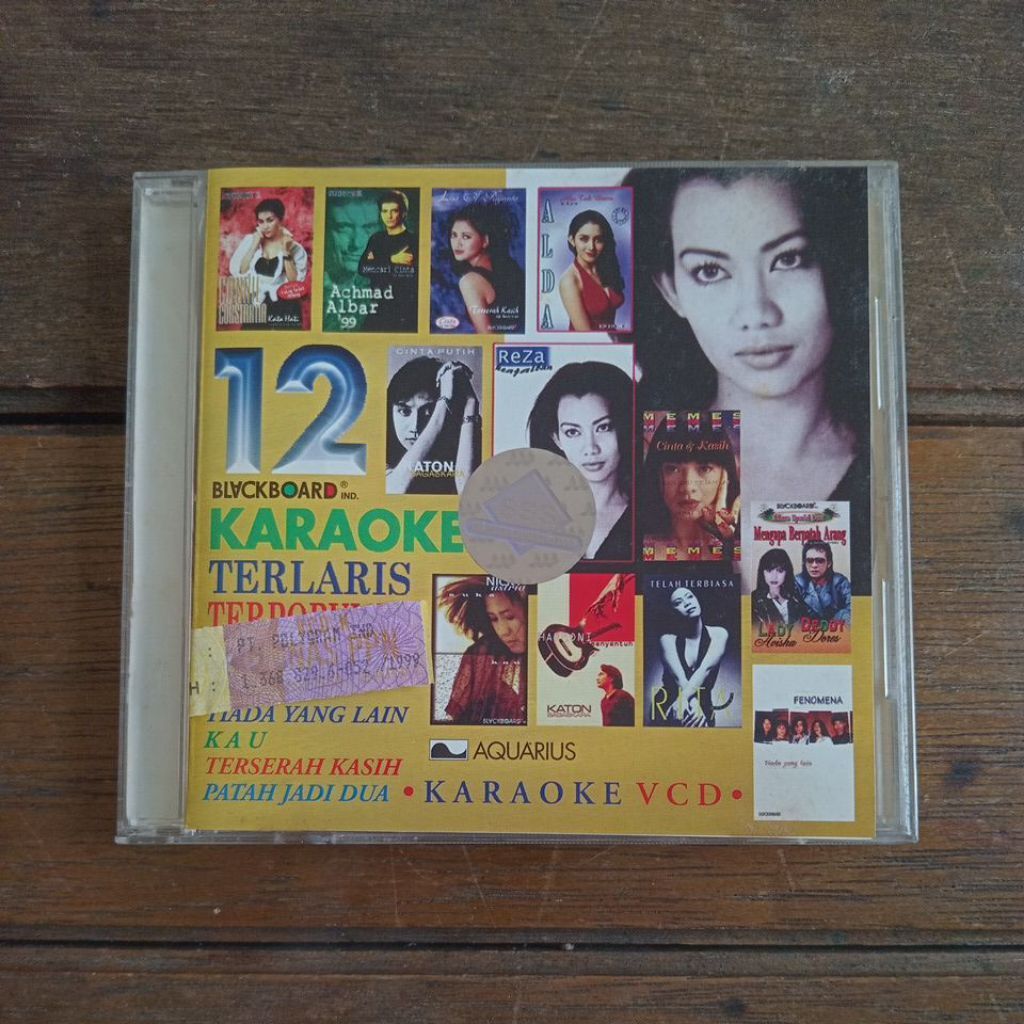 VCD 12 Karaoke Terlaris & Terpopuler/blackboard records