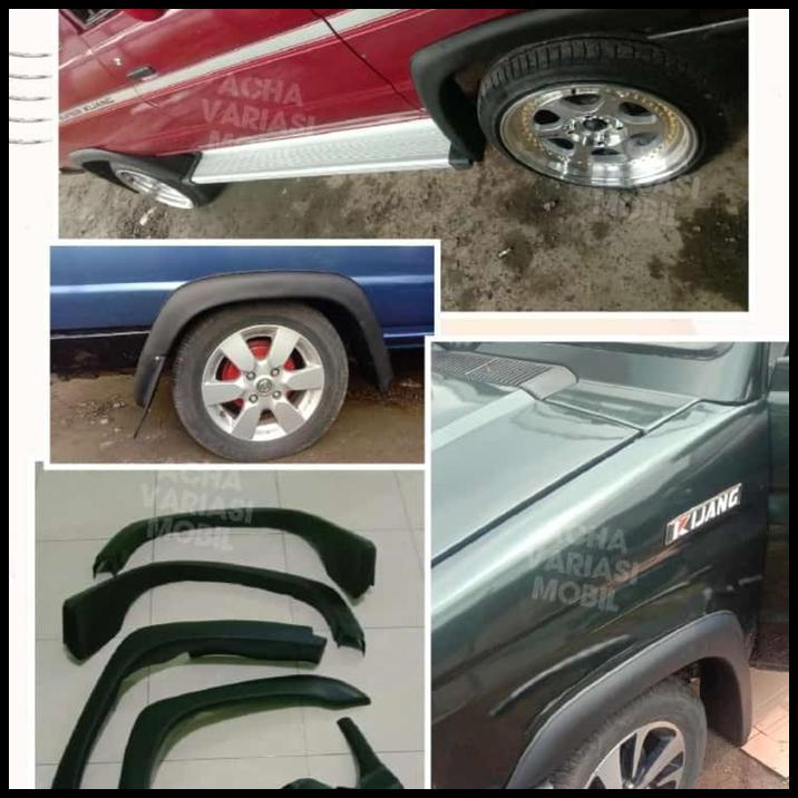 HOT DEAL OVER FENDER MOBIL TOYOTA KIJANG GRAND / KIJANG SUPER BAHAN FIBER GLASS KOMPLIT 