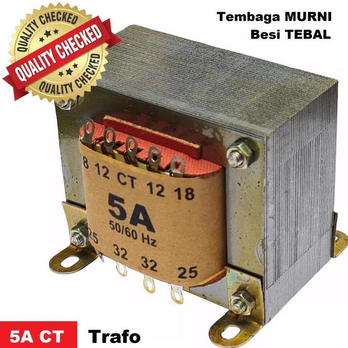 Trafo 5A Ct Adaptor Power Supply Transformator Ac 110V/220V Ke 12V-32V