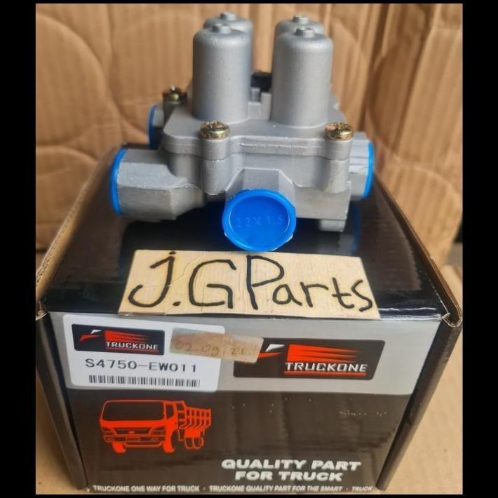 GRATIS ONGKIR CIRCUIT RELAY VALVE 4 JALUR ASSY PROTECTION S4750-EW011 HINO LOHAN 500
