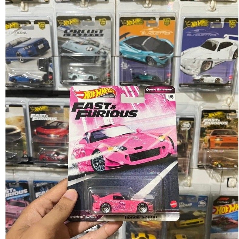 Hotwheels Honda S2000 Pink Fast & Furious