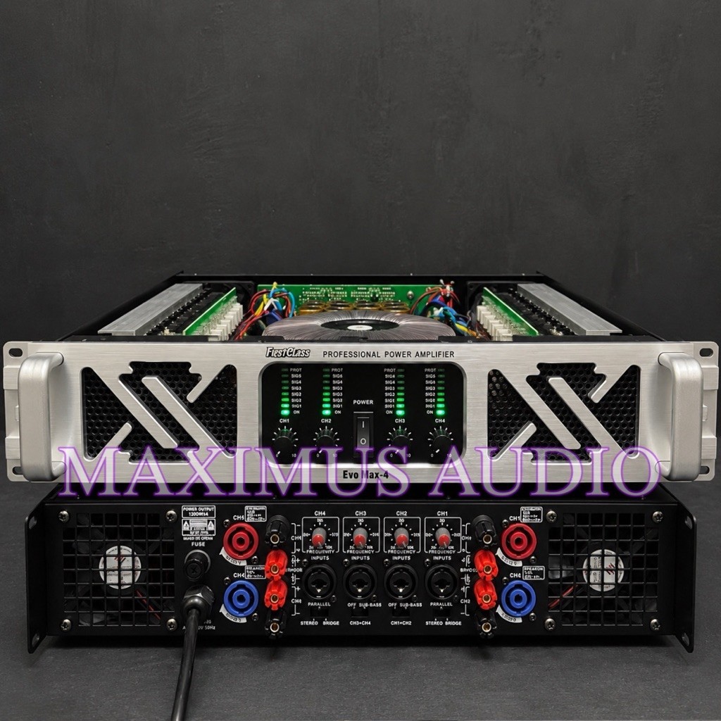 power firstclass evo max4 original 4 channel FIRSTCLASS EVO MAX 4