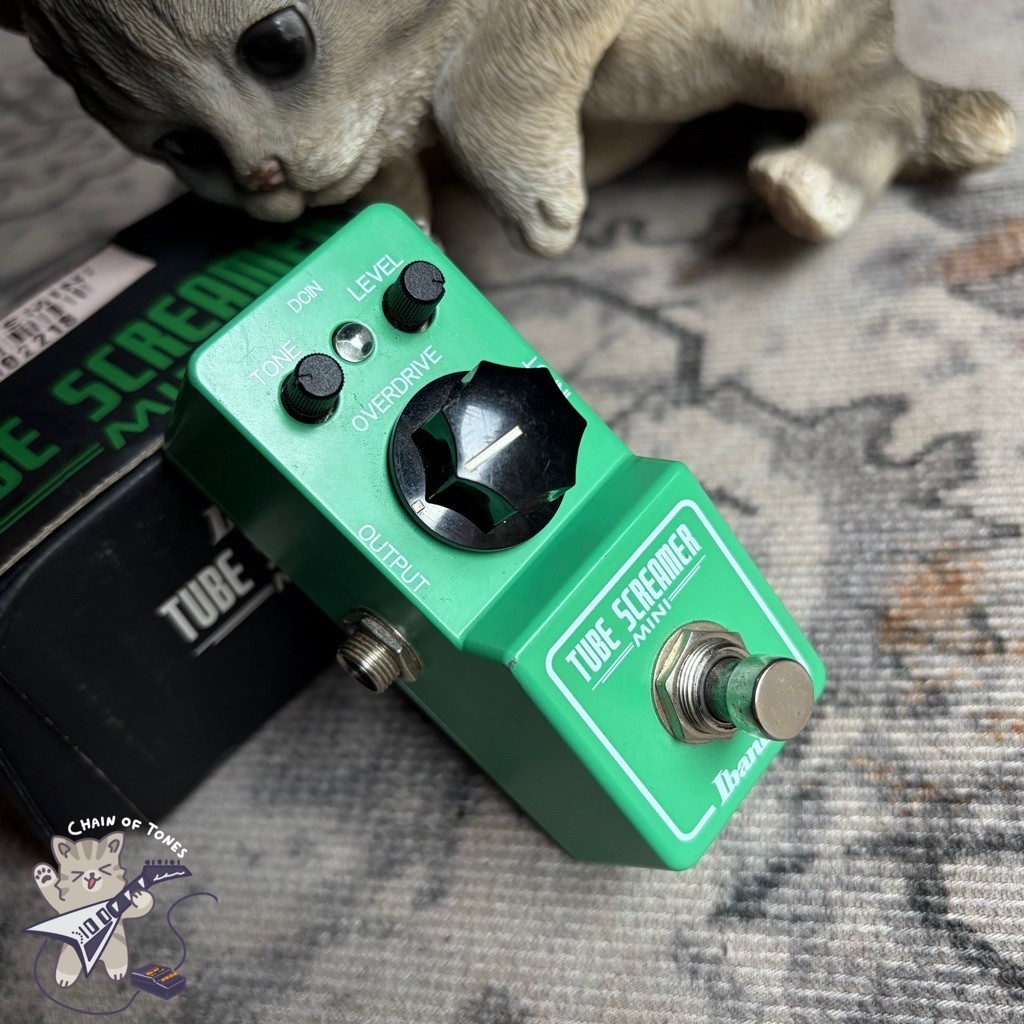 IBANEZ TUBE SCREAMER MINI PEDAL EFEK GITAR BASS BEKAS