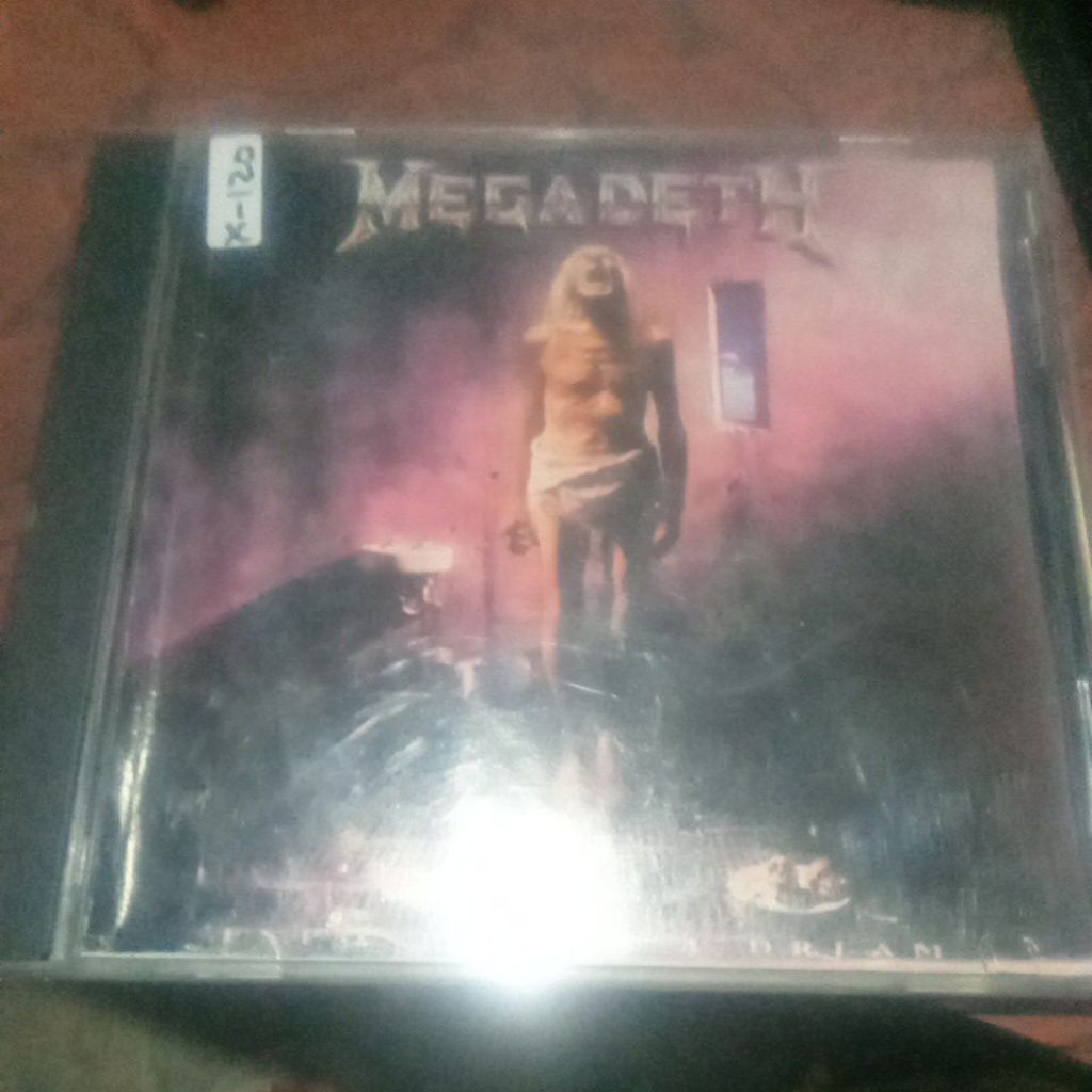 VCD MEGADETH X-120