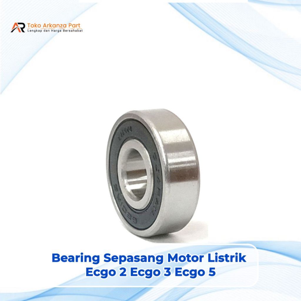 Bearing Bering Laher Roda Depan Sepasang Motor Listrik Ecgo 2 Ecgo 3 Ecgo 5