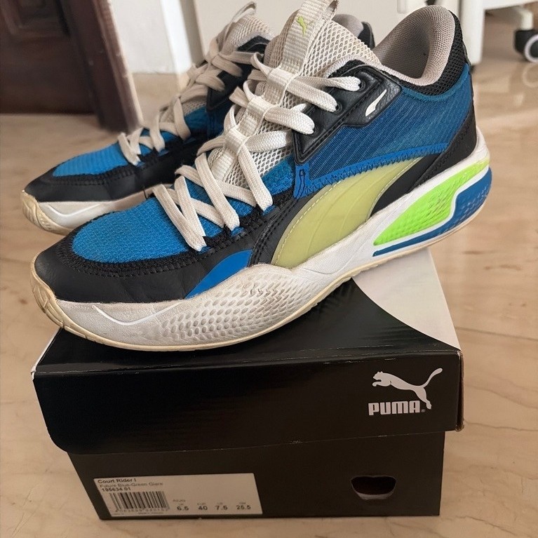 Preloved Puma Court Rider Sepatu Basket