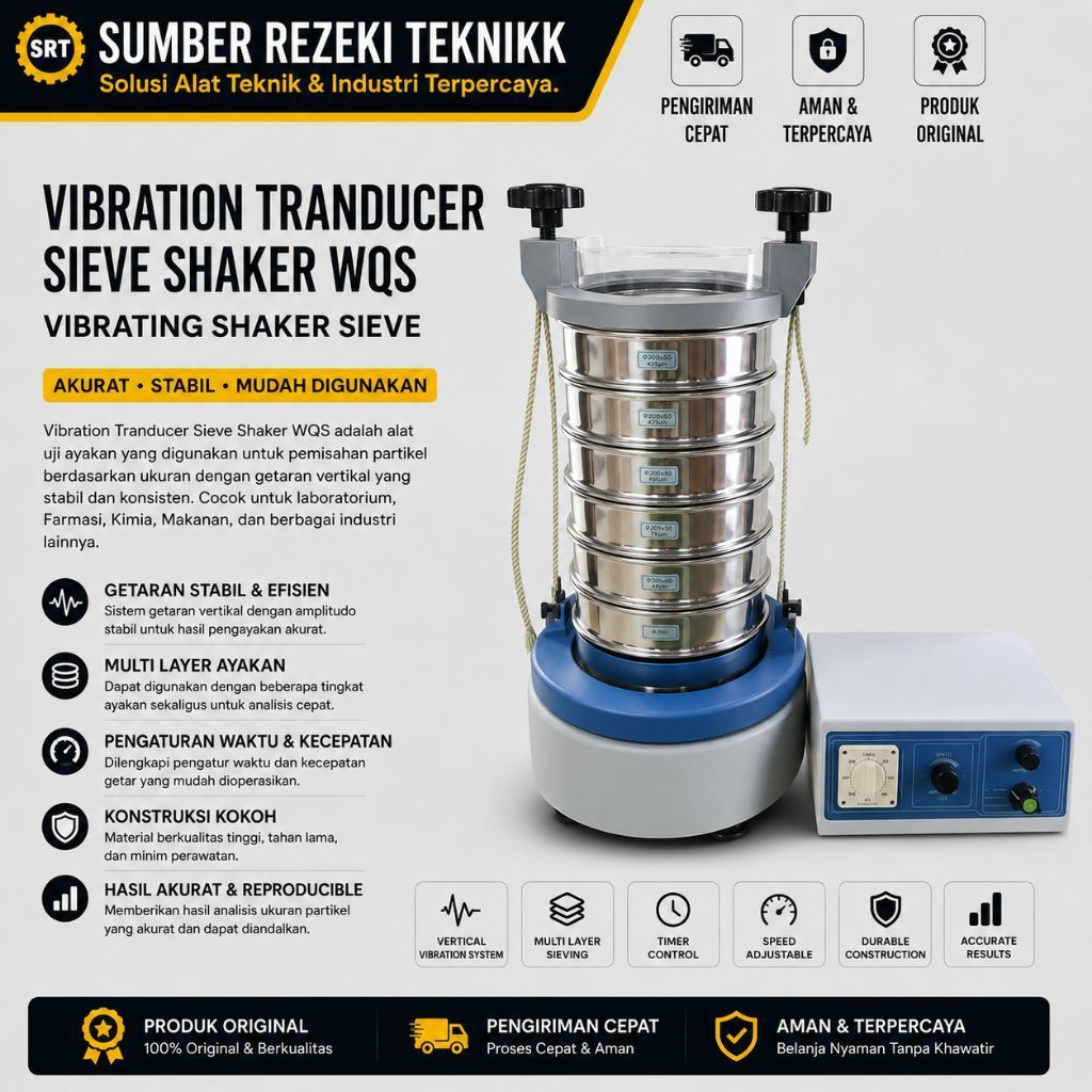 Vibration Tranducer Sieve Shaker WQS Vibrating Shaker Sieve