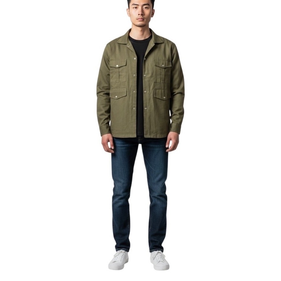 PEAR Ultimate Field Jacket - hijau olive
