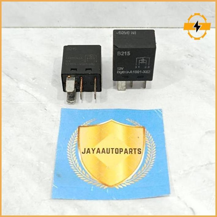 Relay Tyco V23074-A1001-X62 Kaki 4 Warna Hitam 12 Volt Ready