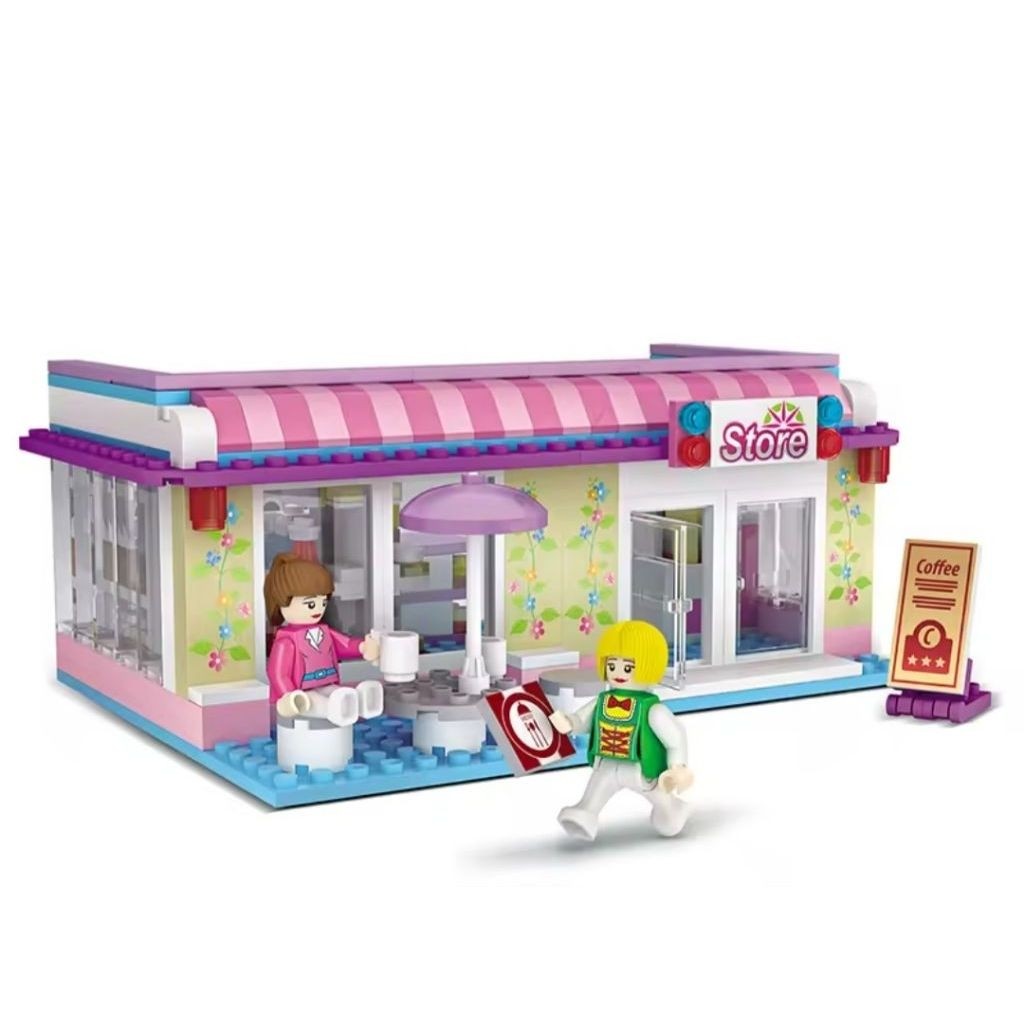 Pochi Mainan Anak Edukasi Block Cogo City 313 Pcs-4129