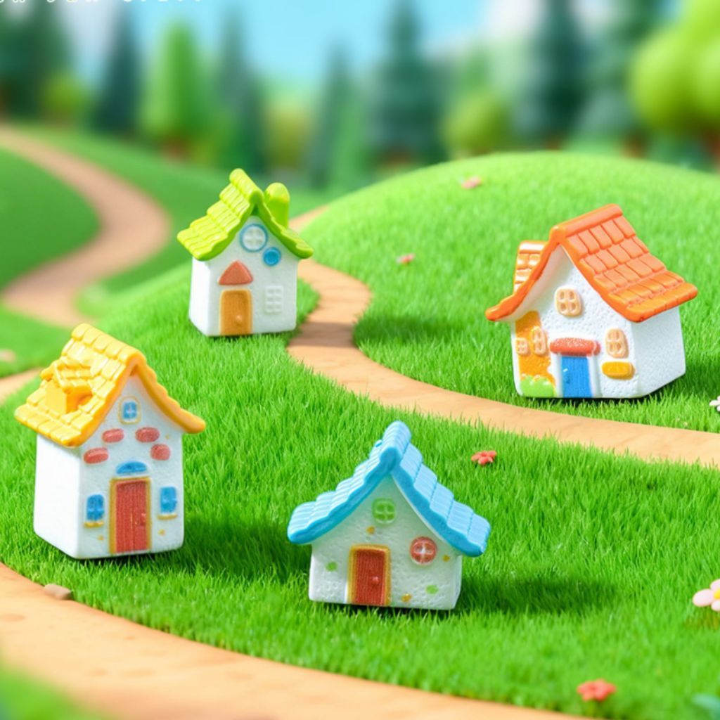 MINIATUR DIORAMA RUMAH MUNGIL