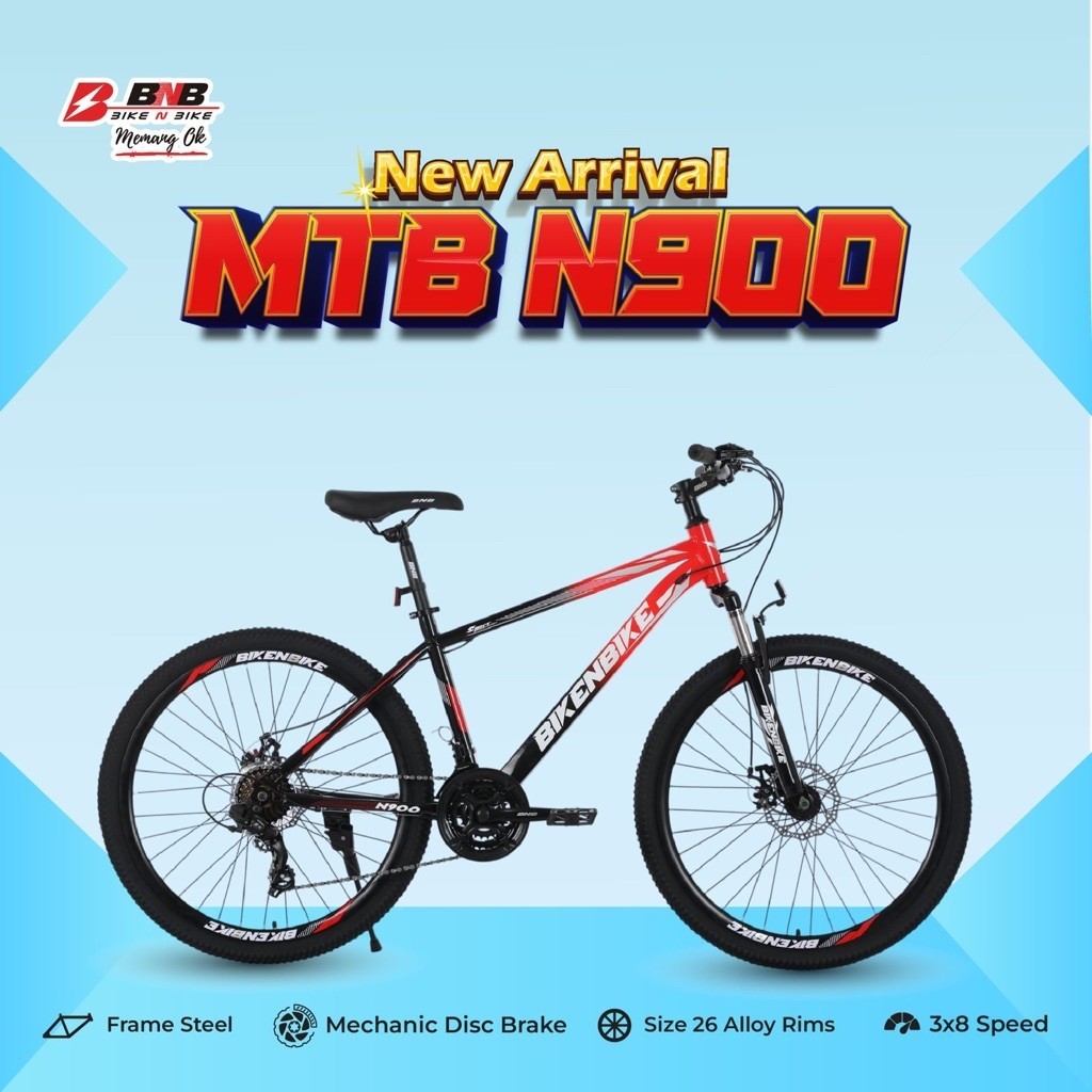 Sepeda Dewasa MTB N900 BNB