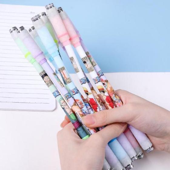 FKINAPE BISA COD S5708 Pena Pulpen Putar Mainan Anak / Pulpen Putar Karakter Anti Stress / Spinning 