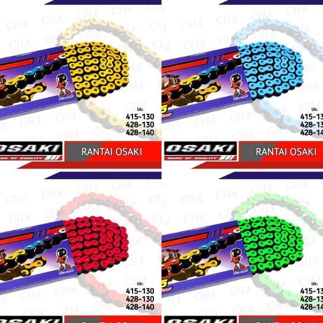 Rantai Motor Osaki Warna 415 428 Rantai Sepeda Motor Warna