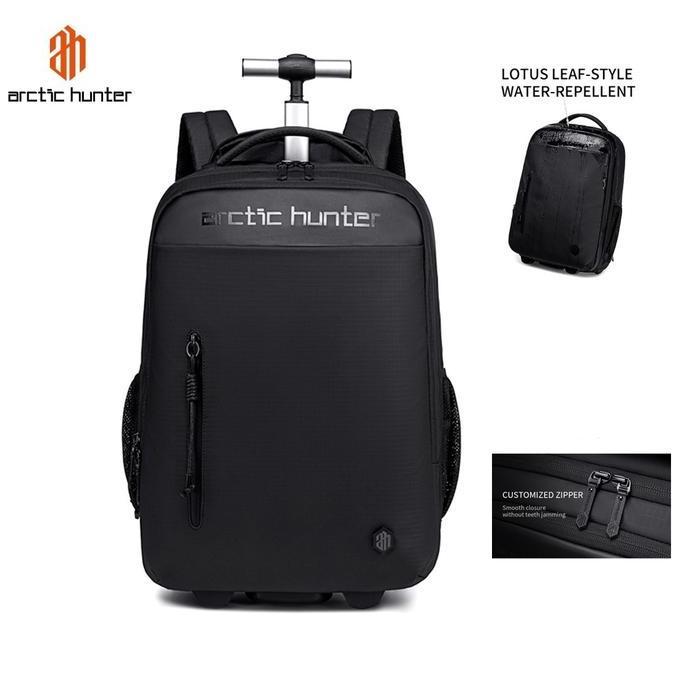 Daminahkelontong - Arctic Hunter LG00657-1 Tas Ransel Backpack Semi Koper 15.6 Inch Laptop With Whee