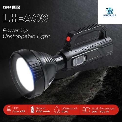 Pocketman Senter LED Waterproof USB Recharge Cree XPE