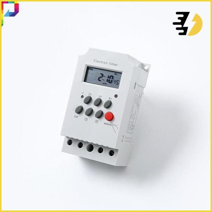 Riley Pengatur Waktu Mcb Relay Timer Lampu Jalan Elektronik Programmable Listrik Digital Switch On O