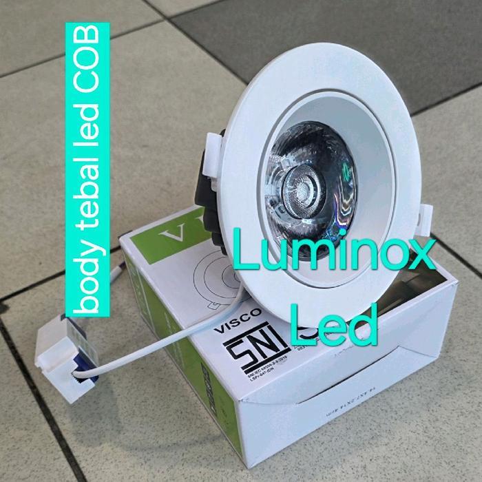 downlight led COB 30 watt 30w putih plafon ceiling 30watt 30 w 220volt - dL vs 30w putih