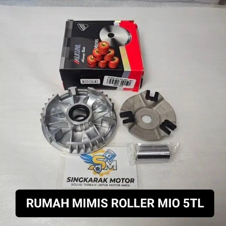 RUMAH MIMIS ROLLER SET YAMAHA MIO 5TL/5LW  MLKUNL ORIGINAL