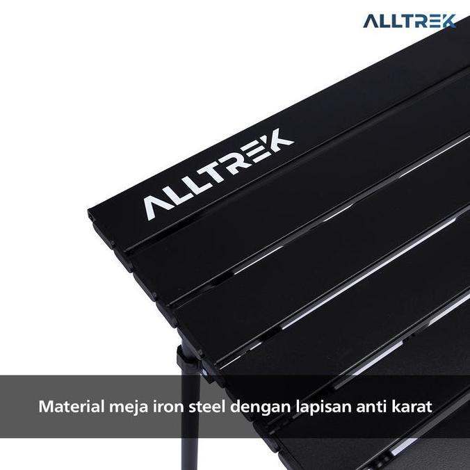 ALLTREK Set Meja Kursi Camping Gear Folding Table Chair Set