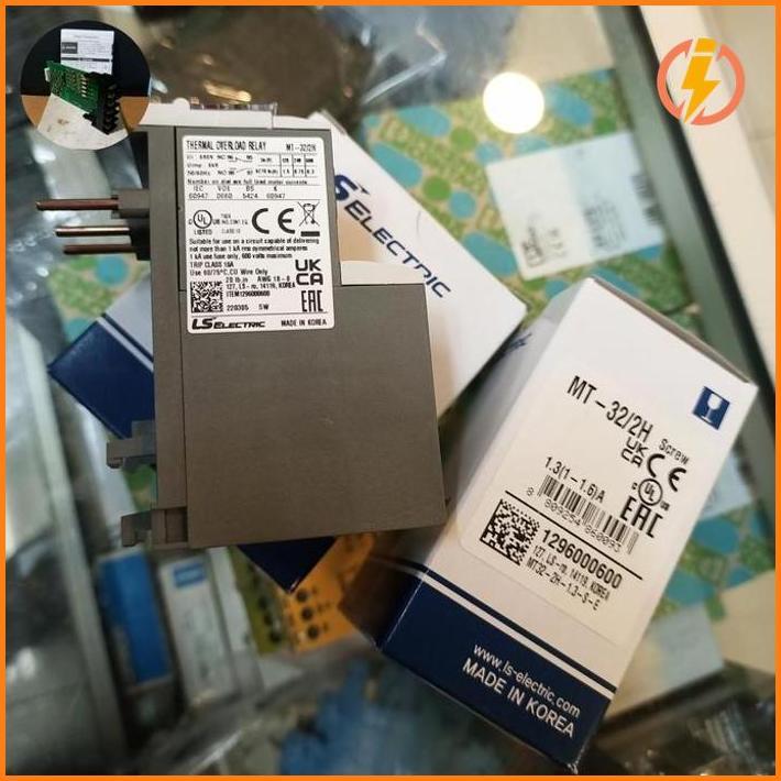 Thermal Overload Relay Ls Mt-032/2H 1.3A (1-6A) Baru
