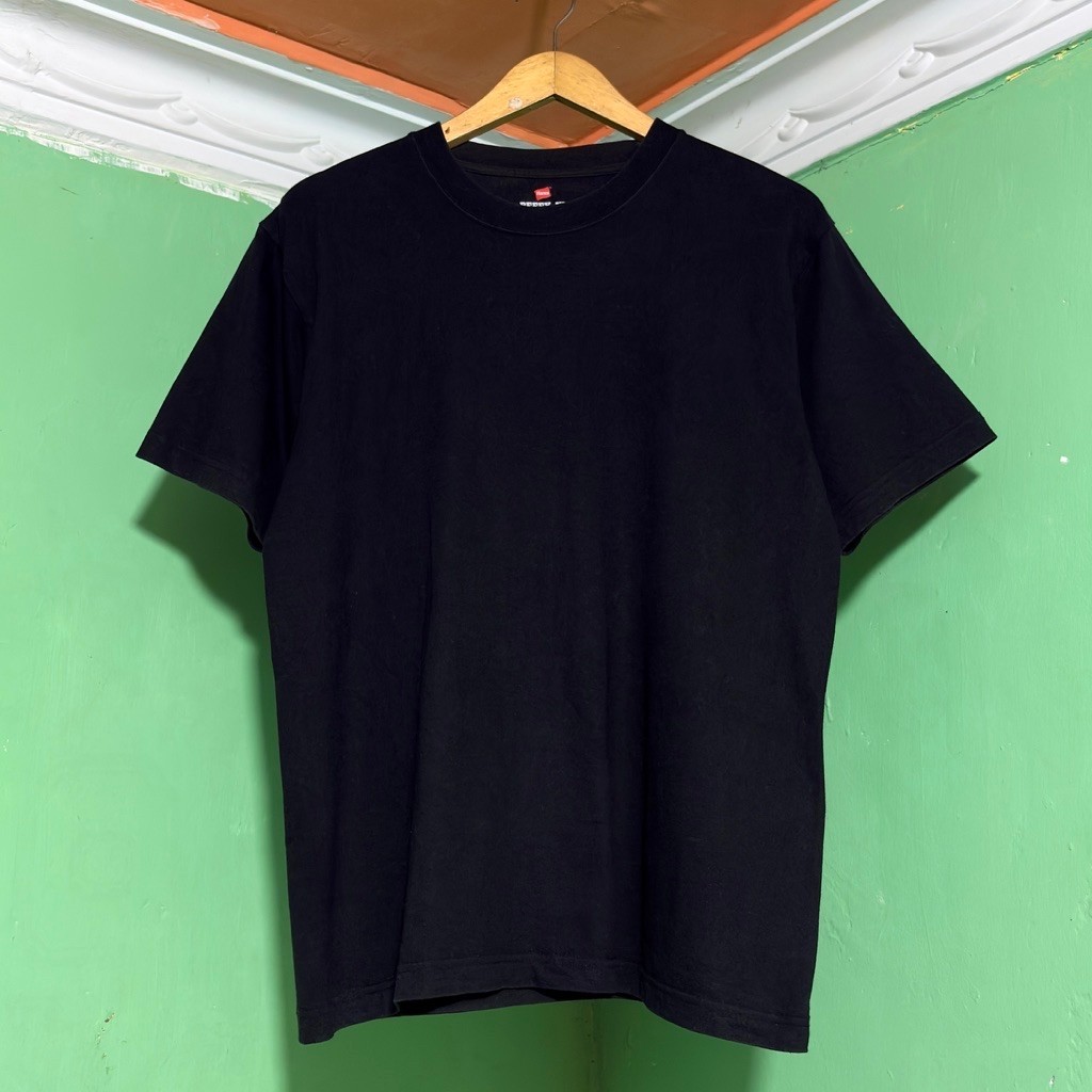 Hanes Beefy Basic Black Tee