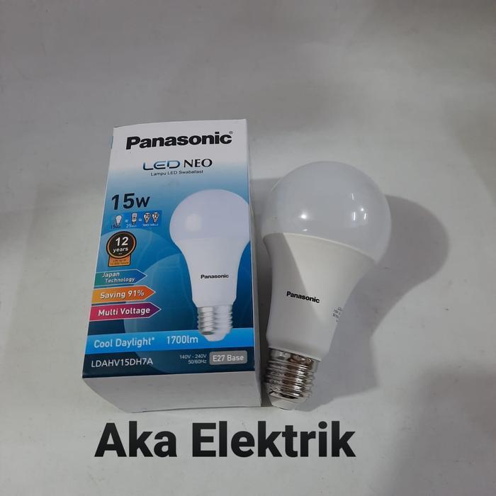 LAMPU LED BULB NEO PANASONIC 15 WATT PUTIH 1700LM