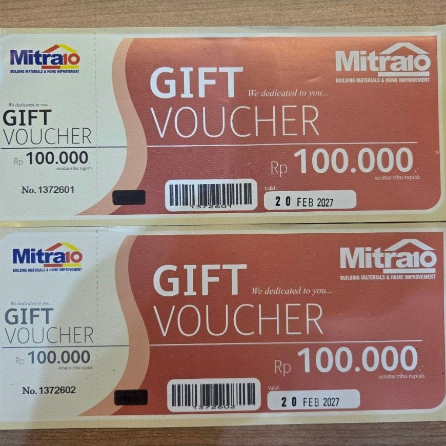 Voucher Mitra 10 nominal 100rb