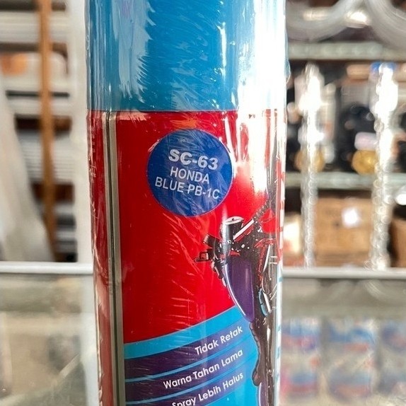 Cat Suzuka Semprot Biru Honda SC-63 Suzuka Spray Blue