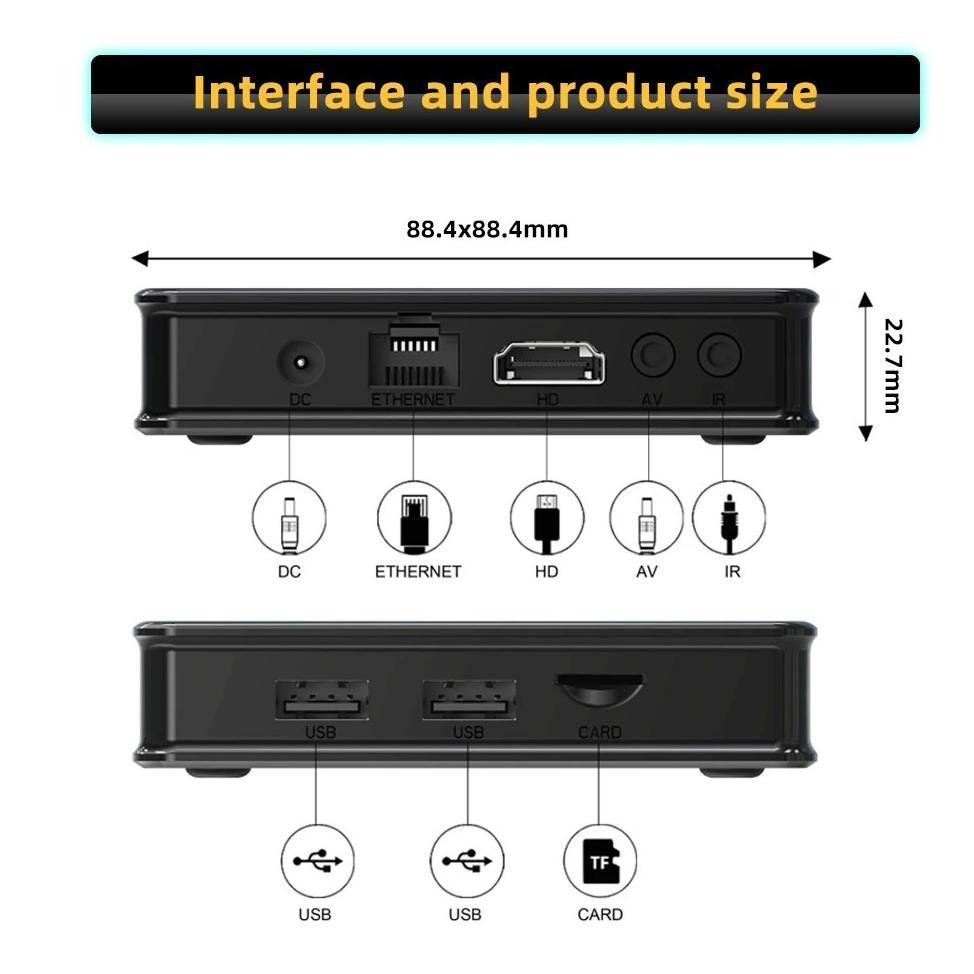 NEW PRODUCT X96Q  Android TV Box  All Winner H313 Android 10.0  Support Bluetooth / STB Android TV S
