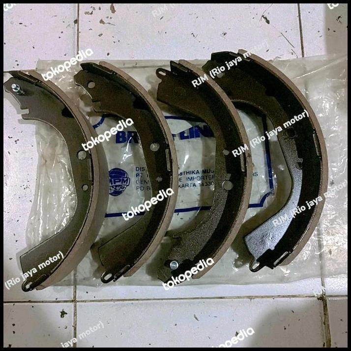 TERBARU KAMPAS REM BRAKE SHOES BELAKANG LANDCRUISER JEEP 