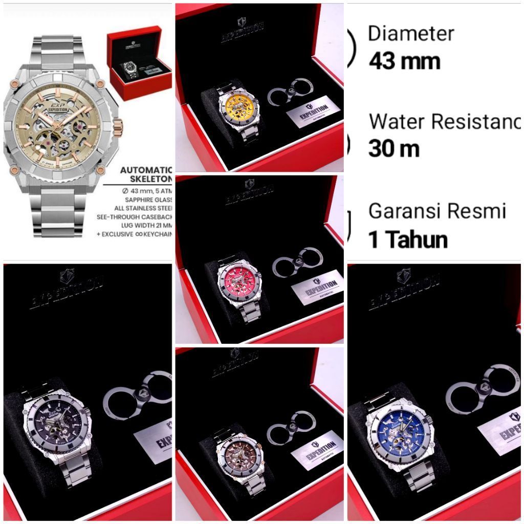 E3009MA Jam Tangan Pria Expedition 3009 Original E3009