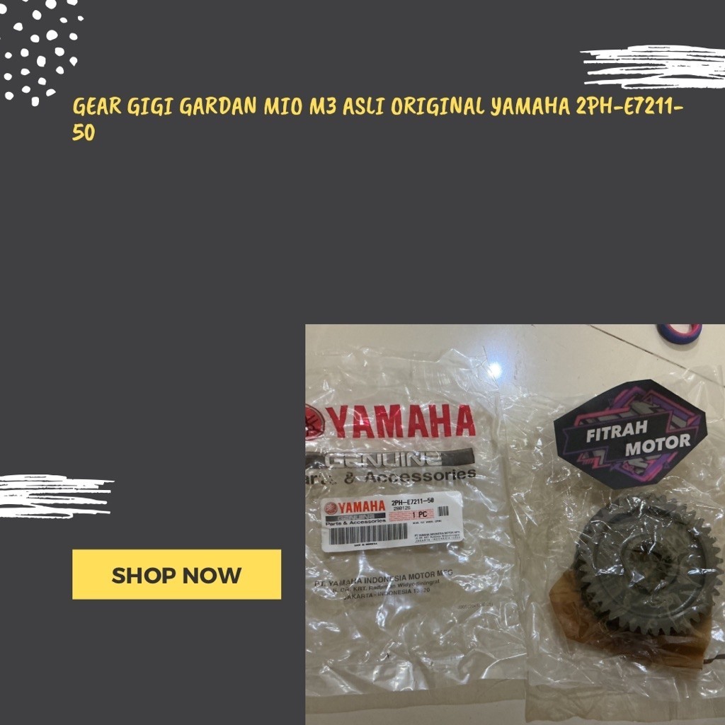 GEAR GIGI GARDAN MIO M3 ASLI ORIGINAL YAMAHA 2PH-E7211-50