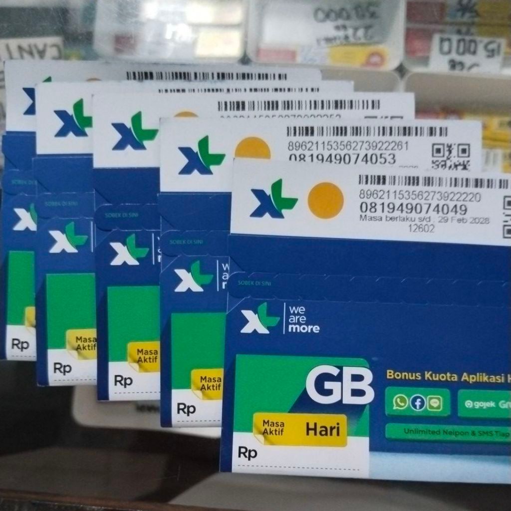 KARTU PERDANA XL 0K TANPA KUOTA BISA REGISTRASI SELURUH INDONESIA