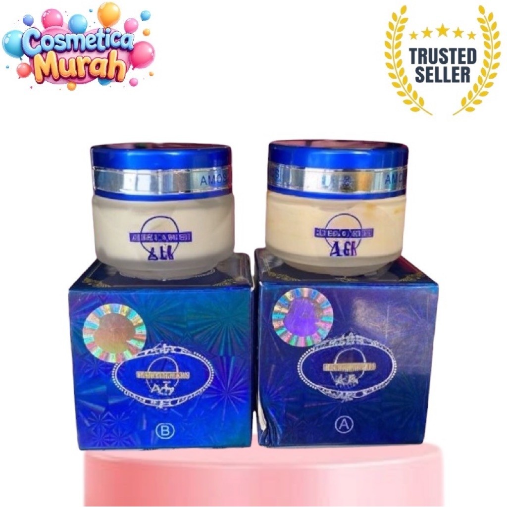 ue] A S cream pencerahan wajah siang dan malam brightening cream A dan B