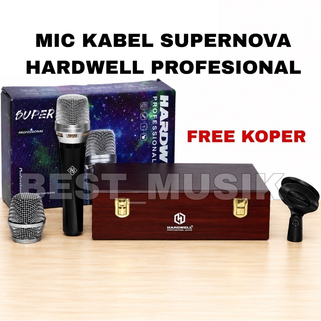 Mic Kabel Hardwell Supernova Original kabel mic hardwell supernova ( BLACK )