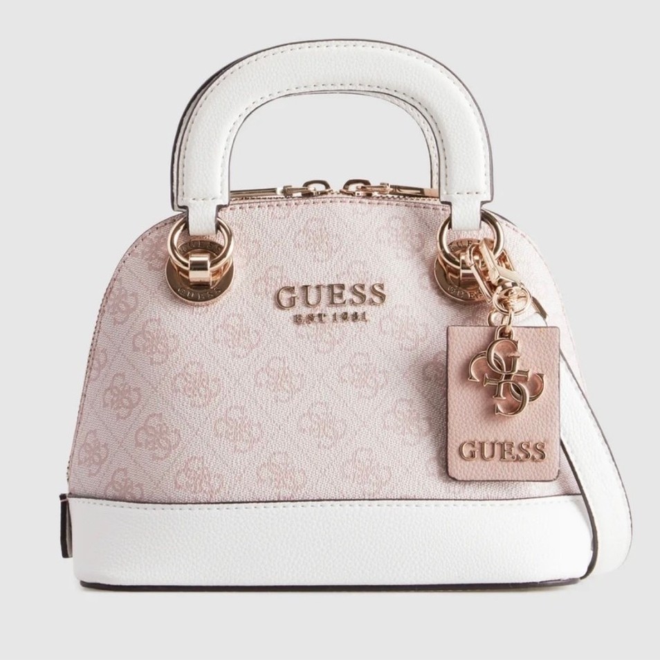 Guess Cathleen Small Dome Bag Blush