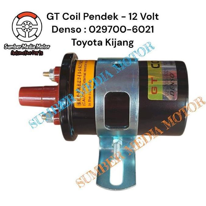 Denso GT Coil Pendek 12 Volt 029700-6 Toyota Kijang