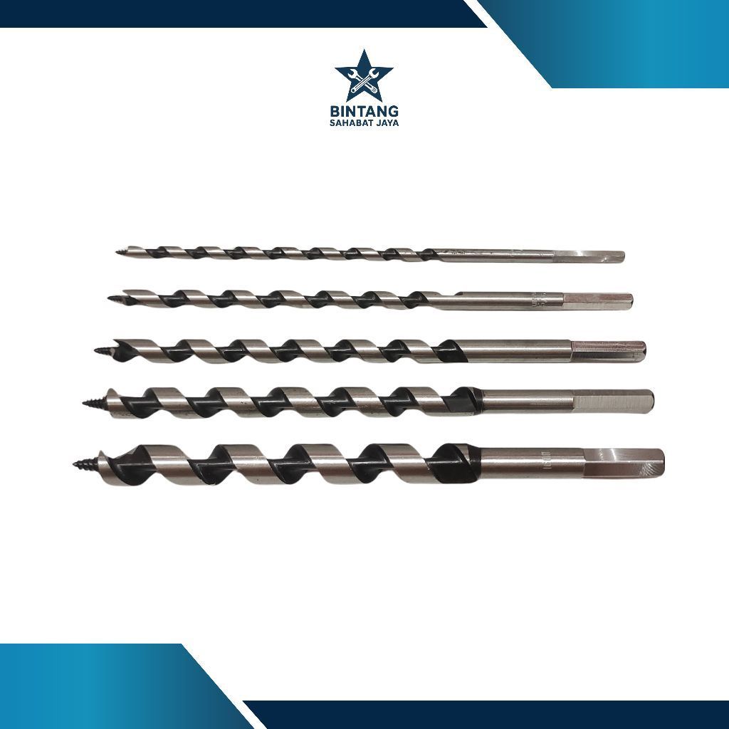 Fujiyama Mata Bor Kayu Auger Bits/Mata Bor Kayu Spiral