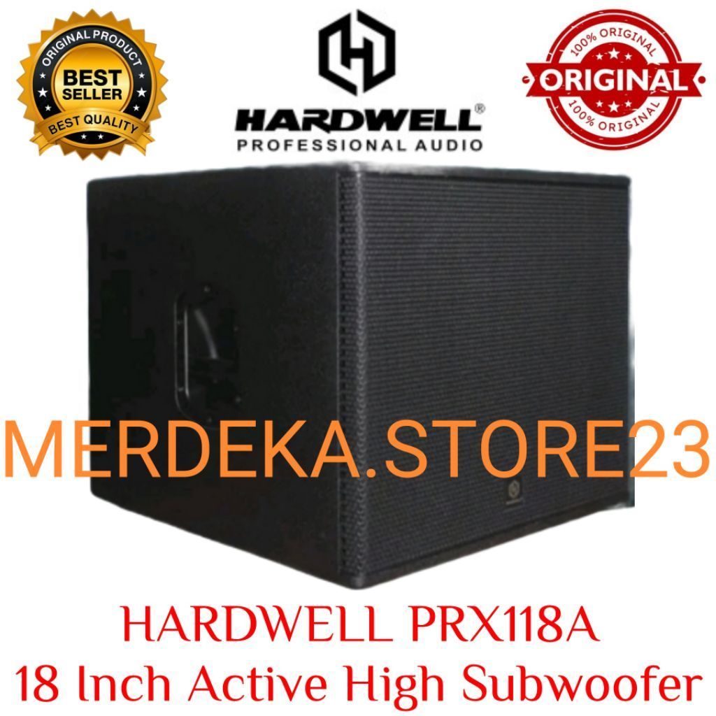 Subwoofer Aktif 18 Inch Hardwell PRX 118A Original Speaker Bass 1200W