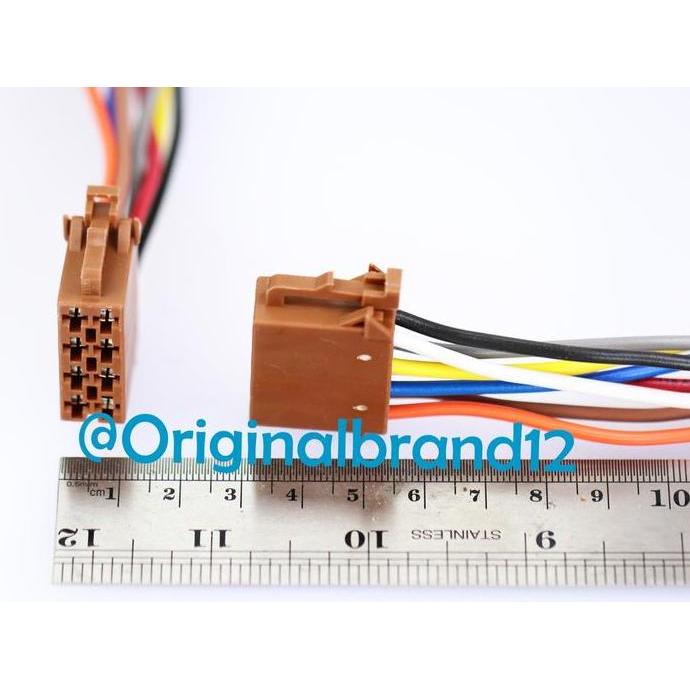 Promo PNP Soket Tape Double Din Head Unit ISO Power Speaker Tape Mobil Diskon