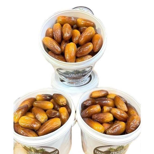 Kurma Tunisia Ruthob Madu Ember 850Gr Kurma Muda Makanan Kering Tidak Terlalu Manis