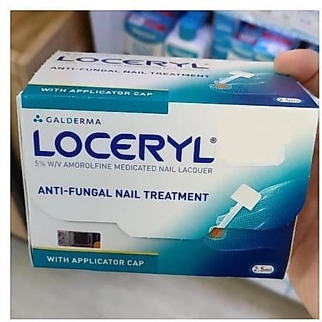 Galderma Loceryl Nail Lacquer 5% 2.5ml Kuku Rusak TERMURAH