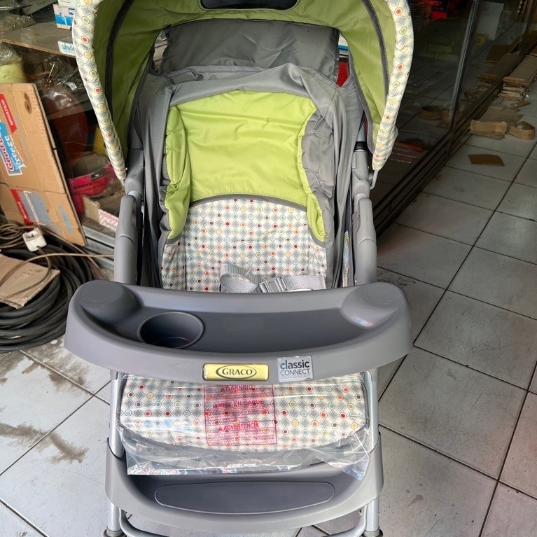 Stroller bayi Graco literider classic dorongan bayi stoler