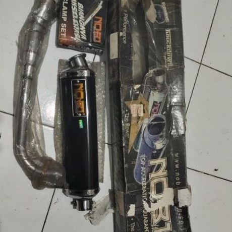 knalpot supra nob1 fullset