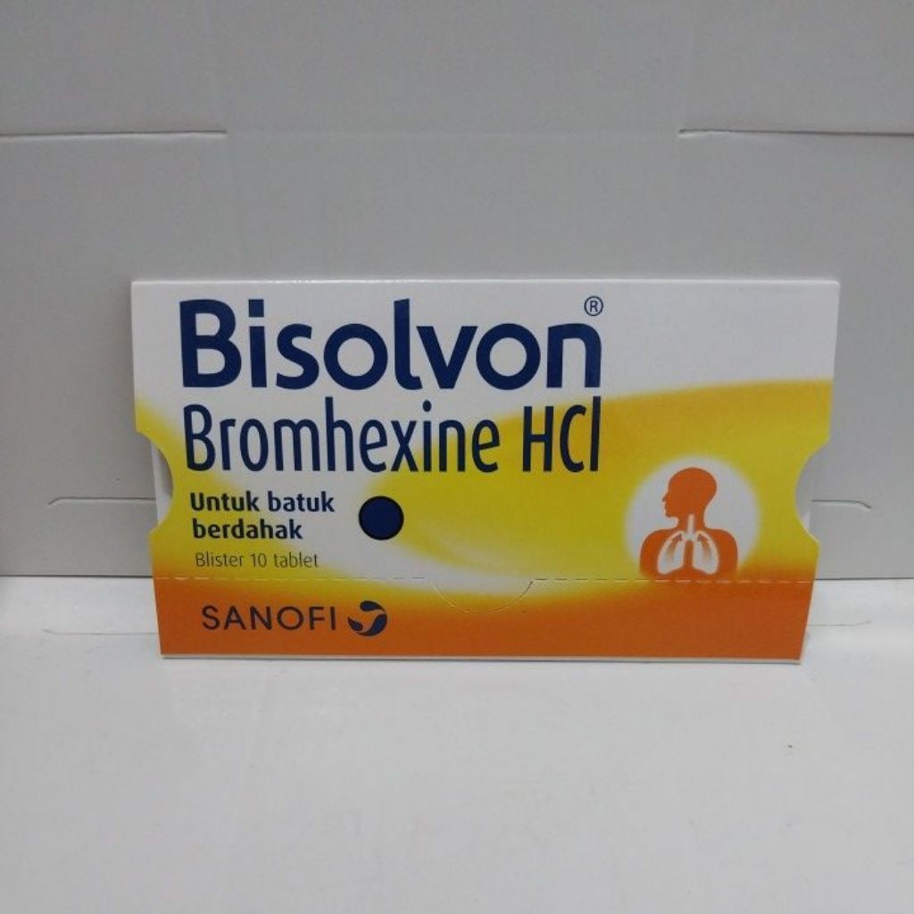 Bisolvon tab per strip