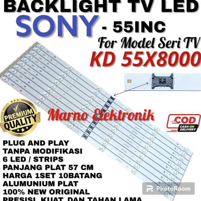 BACKLIGHT TV LED SONY 55 INC INCH KD 55X8000 KD-55X8000 KD 55X8000 BL MRN99