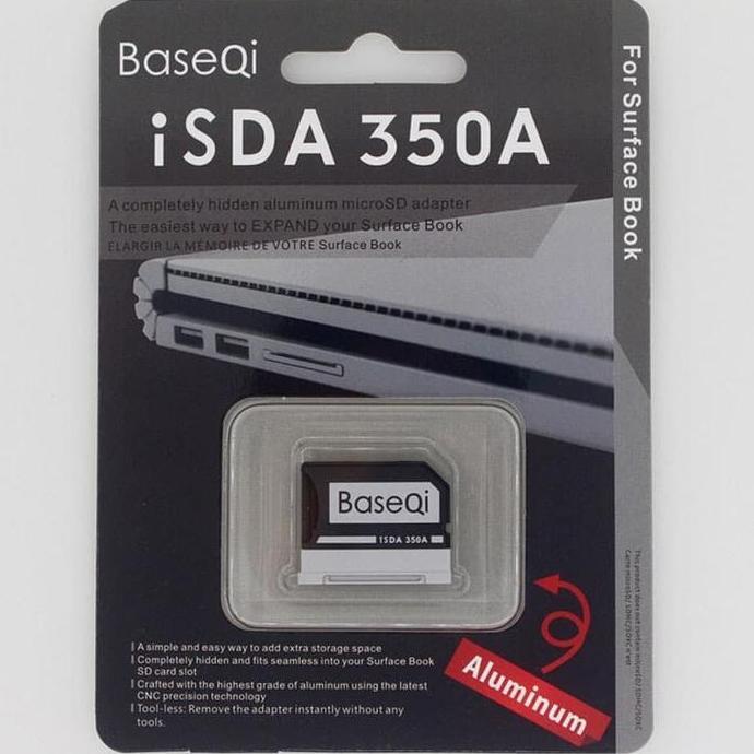 HARGA DISC - BASEQI 350A Micro SD Card Microsoft Surface Book / Surface Book 2